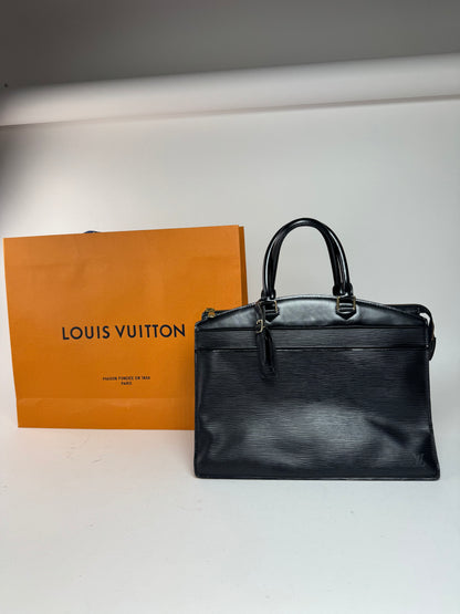Sac vintage Louis Vuitton Epj en cuir noir