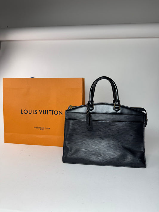 Sac vintage Louis Vuitton Epj en cuir noir