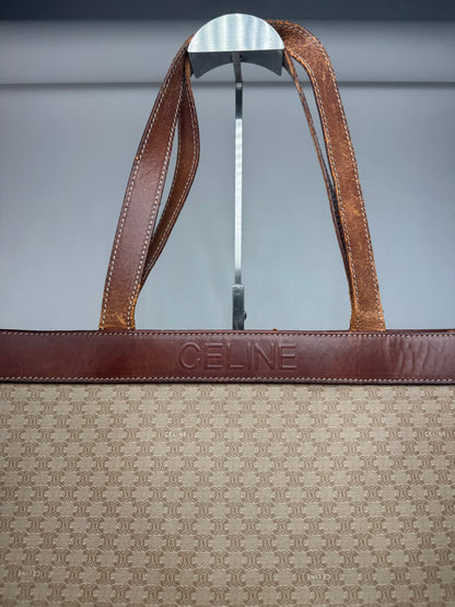 Vintage Celine Monogram Big Bag leather shopper