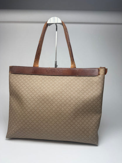 Vintage Celine Monogram Big Bag leather shopper