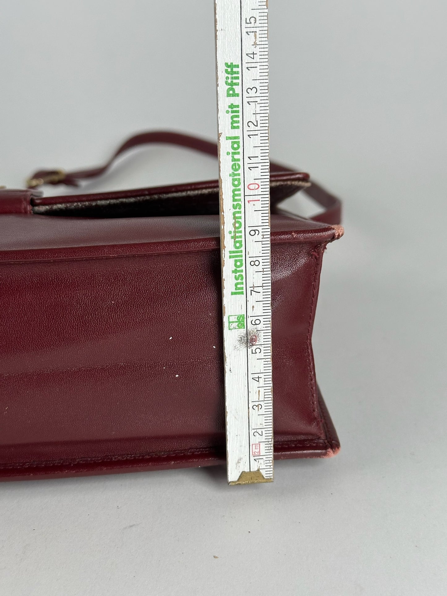 Vintage  Givenchy 4G leather bag burgundy