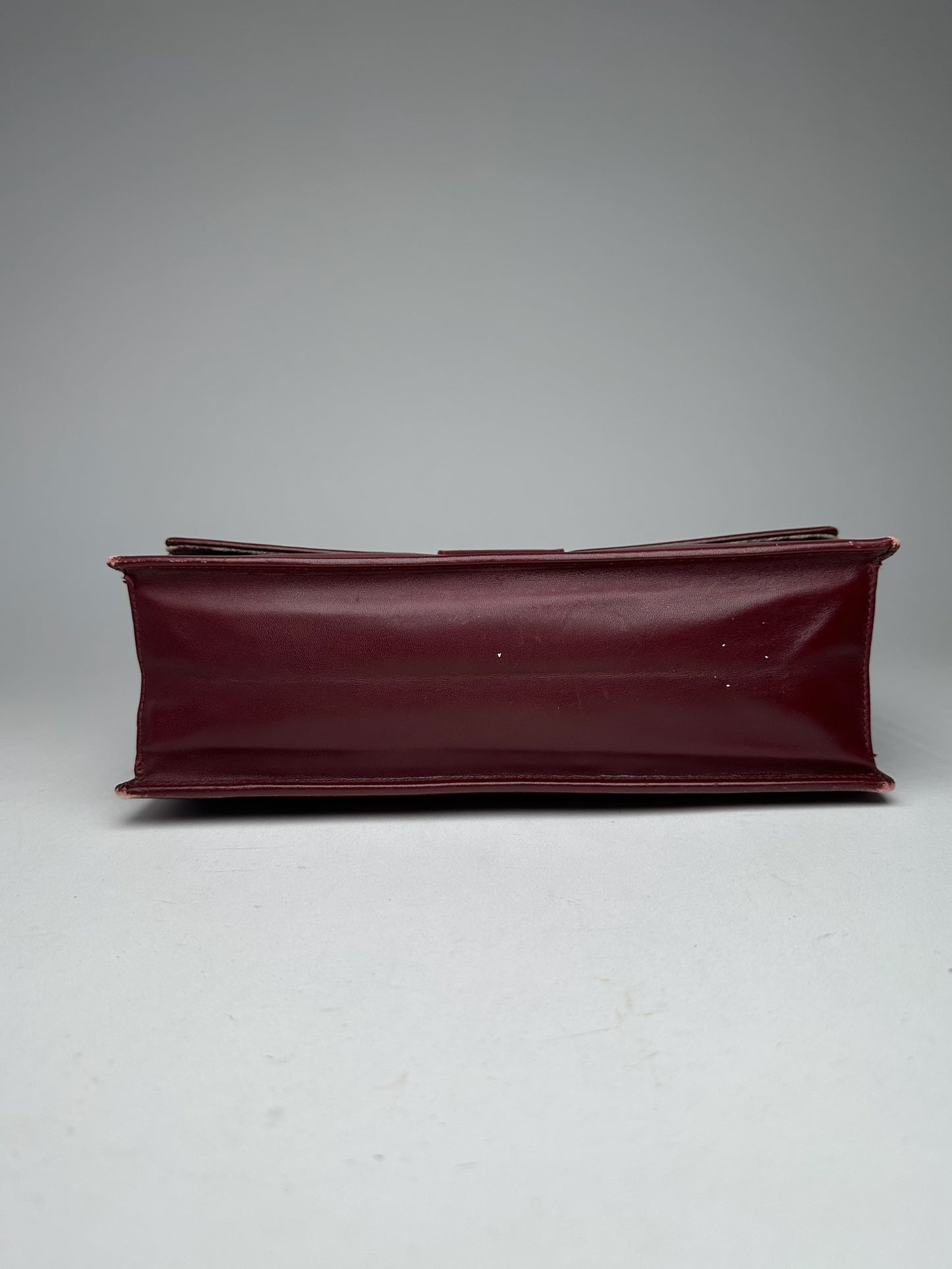 Vintage  Givenchy 4G leather bag burgundy