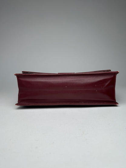 Vintage  Givenchy 4G leather bag burgundy