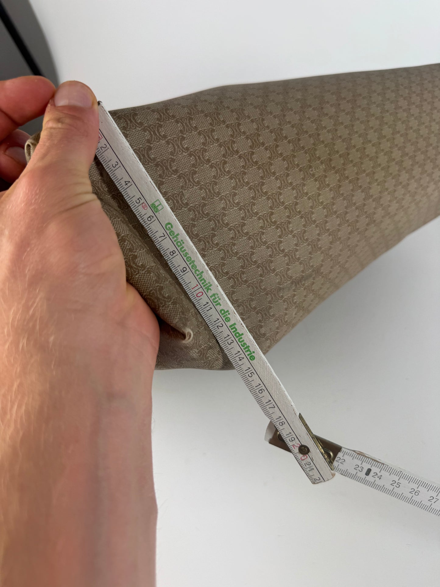 Vintage Celine Monogram Big Bag leather shopper