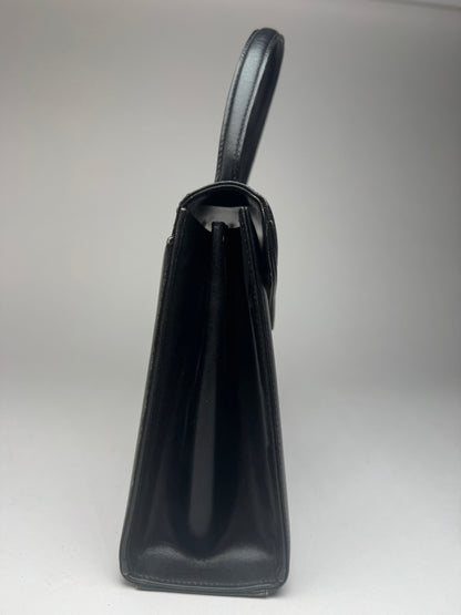 Vintage Givenchy 4G leather bag black