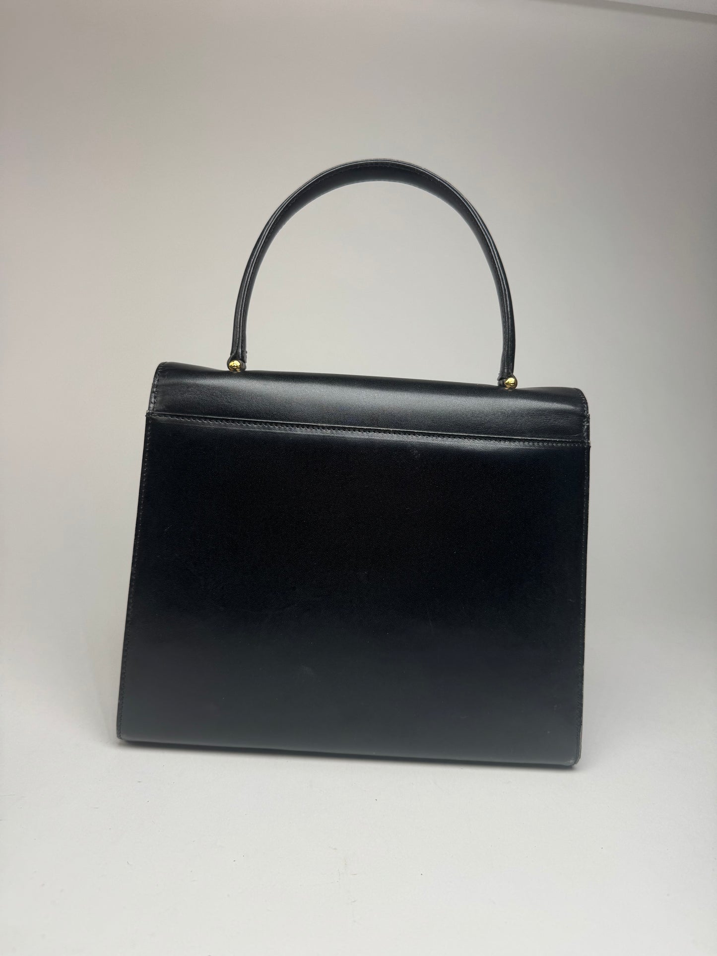 Vintage Givenchy 4G leather bag black