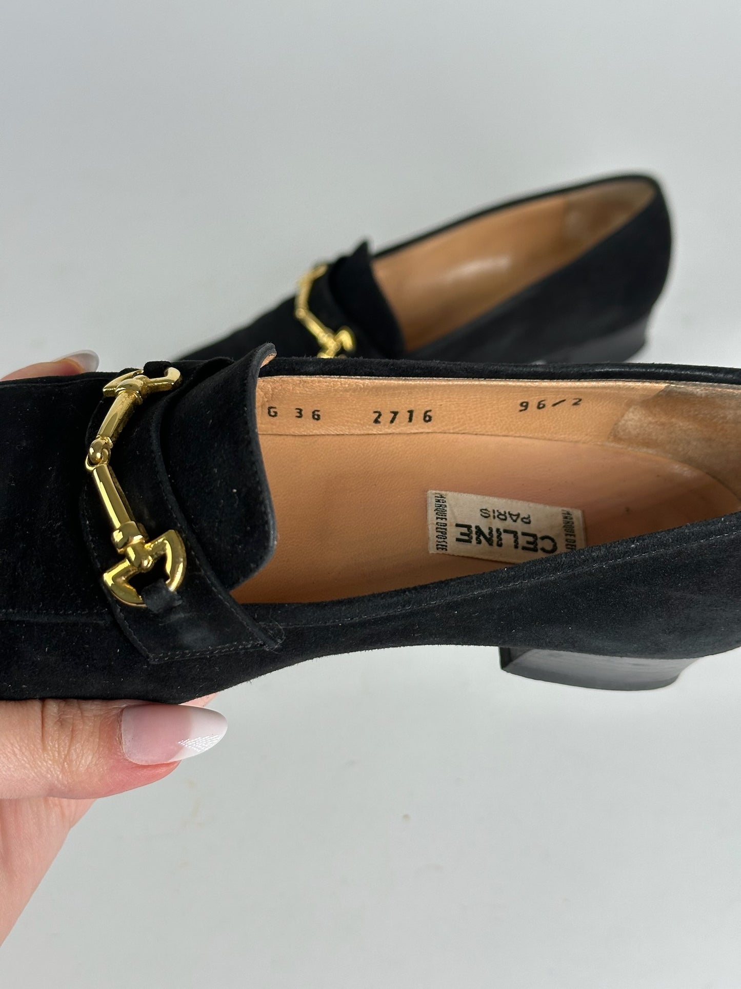 Vintage Celine Paris Leather Mokassins 36,5