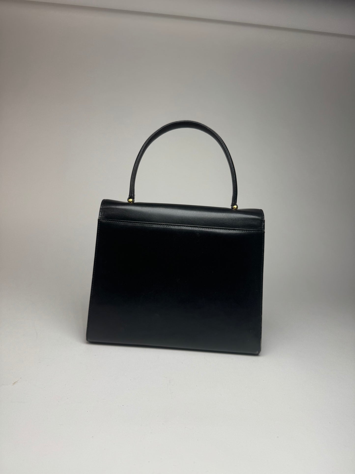 Vintage Givenchy 4G leather bag black