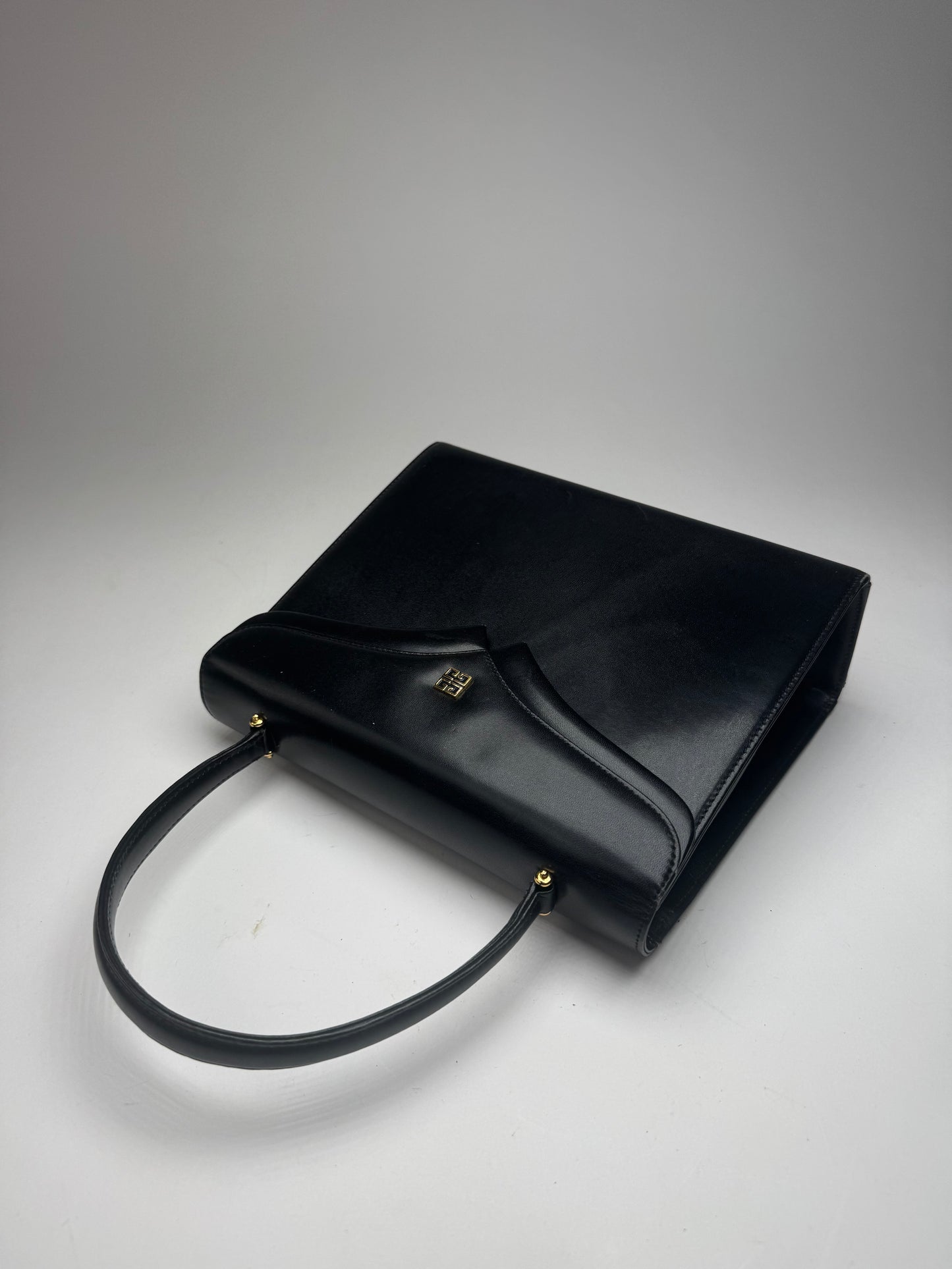 Vintage Givenchy 4G leather bag black