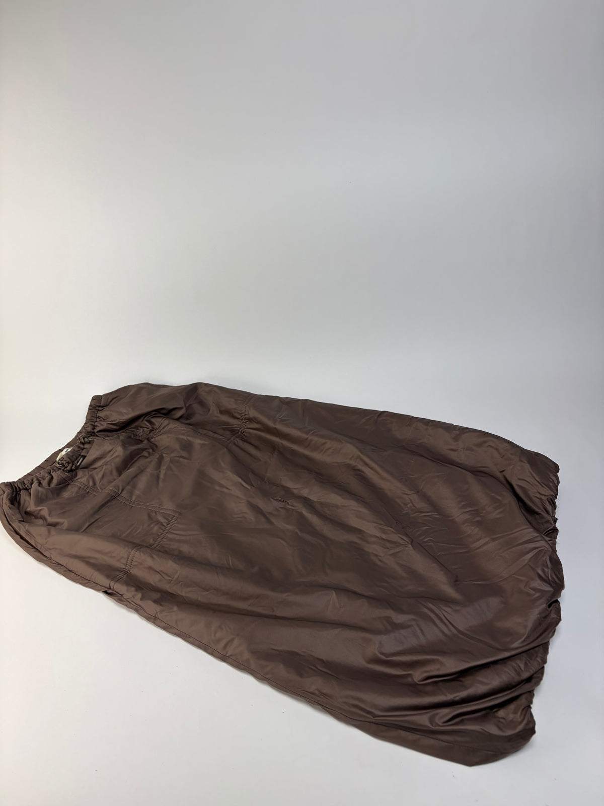 Vintage Issey Miyake Maxi Skirt Brown M