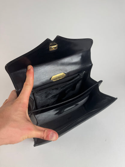 Vintage Givenchy 4G leather bag black