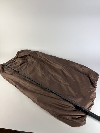 Vintage Issey Miyake Maxi Skirt Brown M