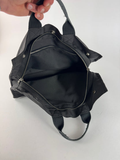 Vintage Hermes Polyester Bag Anthracite