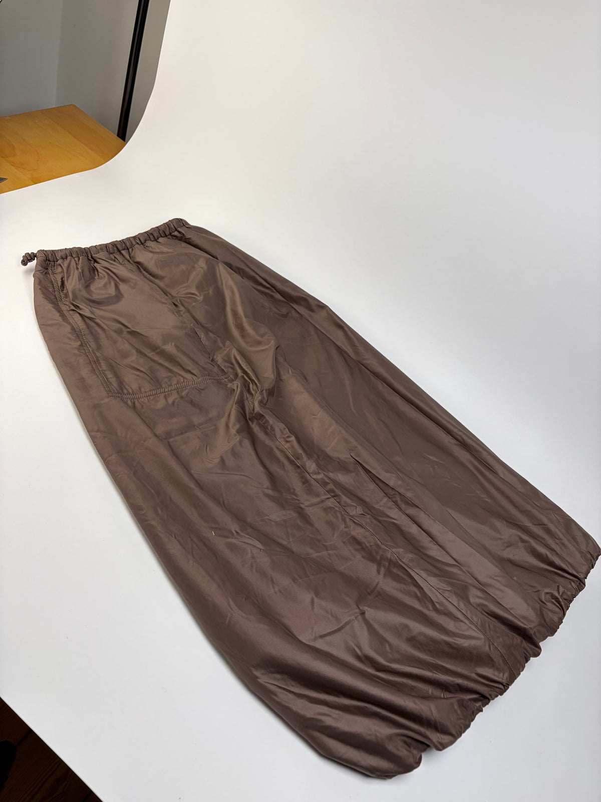 Vintage Issey Miyake Maxi Skirt Brown M