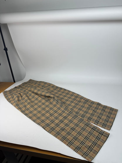 Vintage Burberry Mens Novacheck Pants Beige M