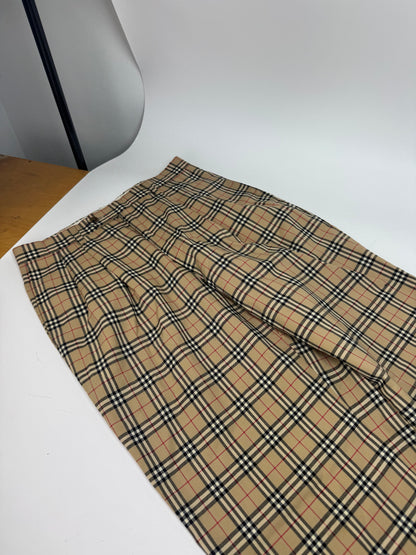 Vintage Burberry Mens Novacheck Pants Beige M