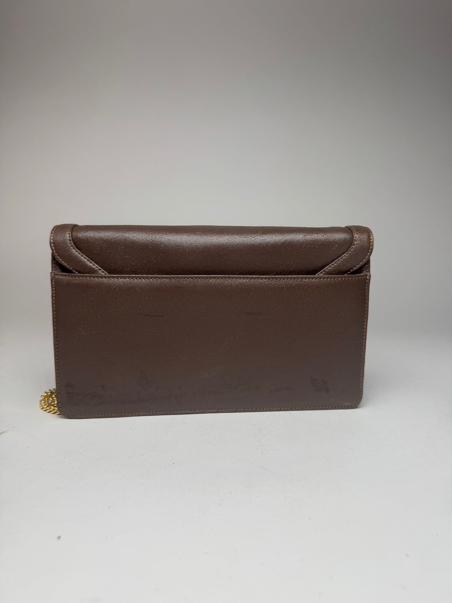 Vintage  Givenchy 4G leather bag brown