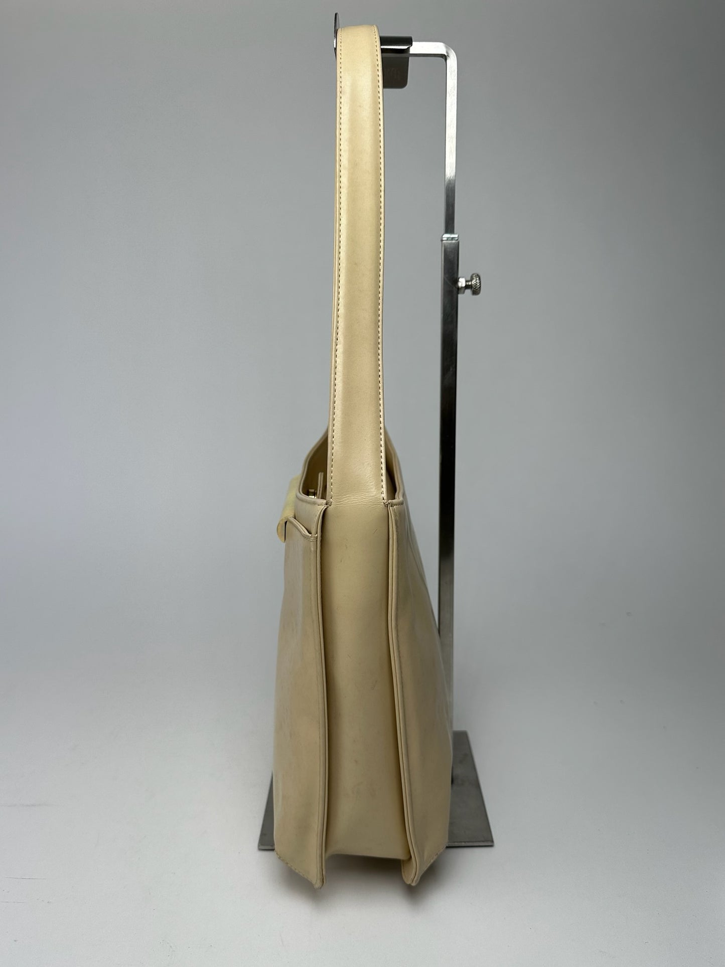 Vintage Givenchy Leather Bag beige