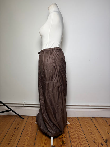Vintage Issey Miyake Maxi Skirt Brown M