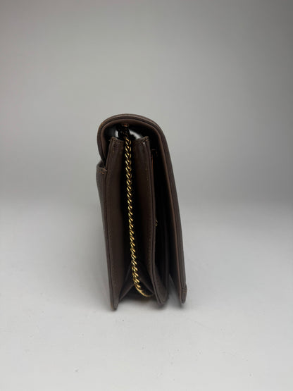 Vintage  Givenchy 4G leather bag brown