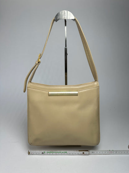 Vintage Givenchy Leather Bag beige