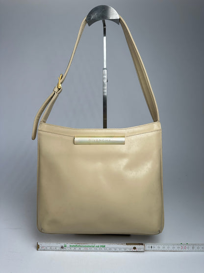 Vintage Givenchy Leather Bag beige