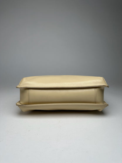 Vintage Givenchy Leather Bag beige