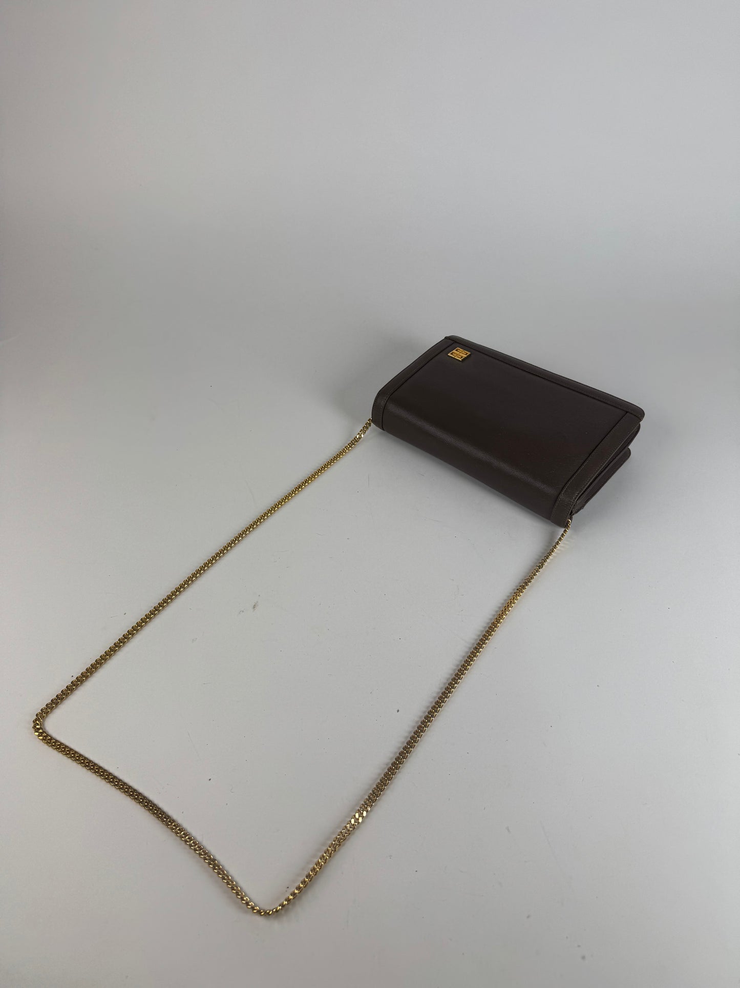 Vintage  Givenchy 4G leather bag brown