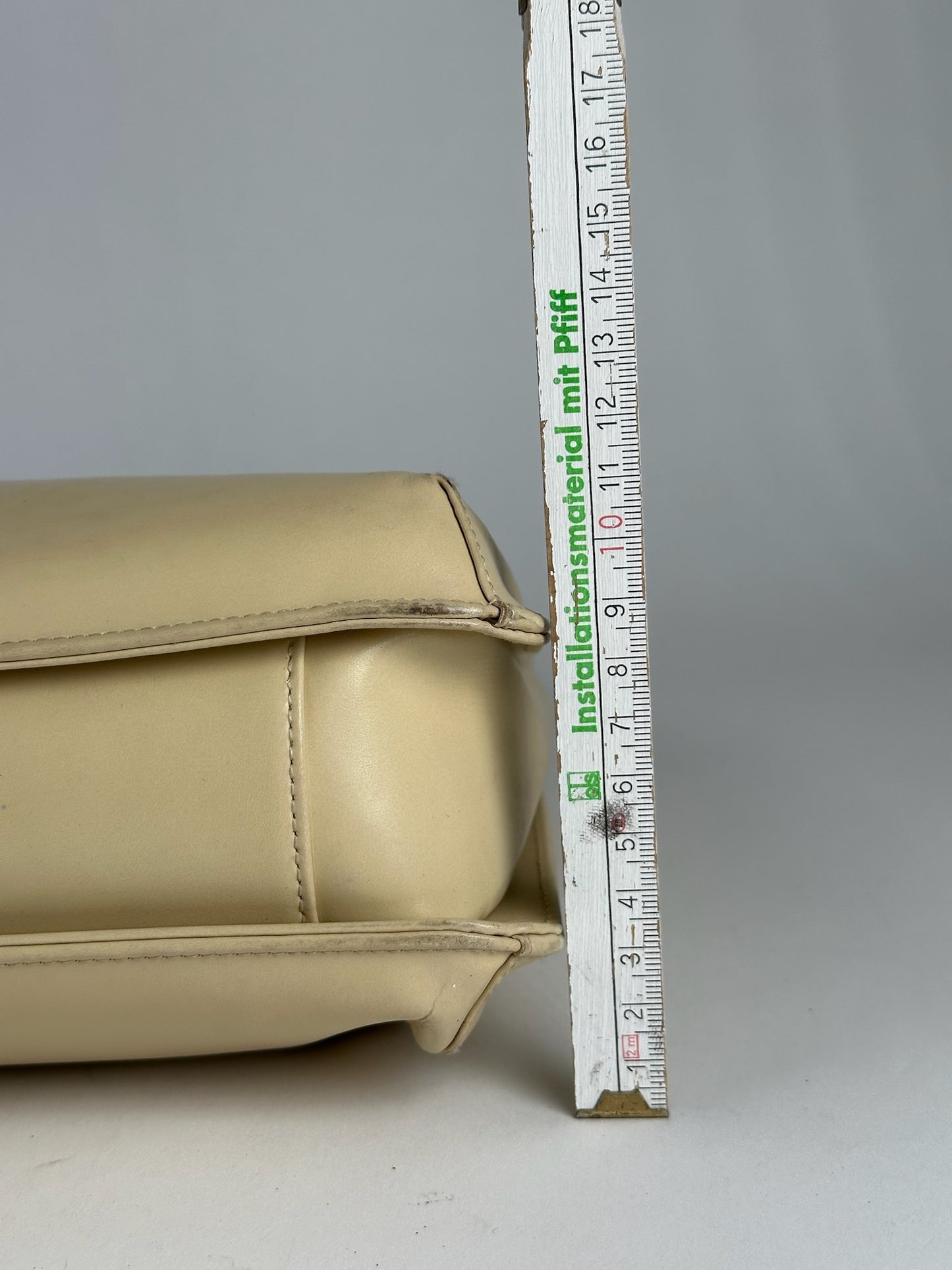 Vintage Givenchy Leather Bag beige