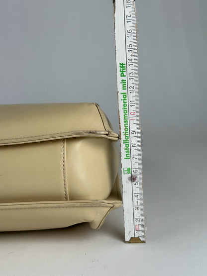 Vintage Givenchy Leather Bag beige