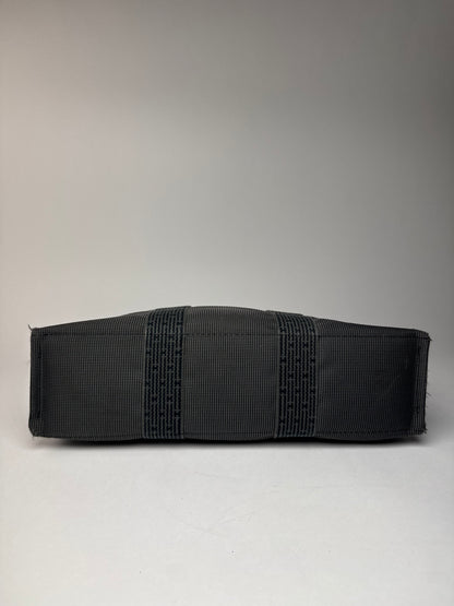 Vintage Hermes Polyester Bag Anthracite