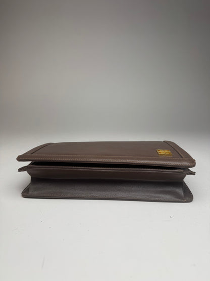 Vintage  Givenchy 4G leather bag brown