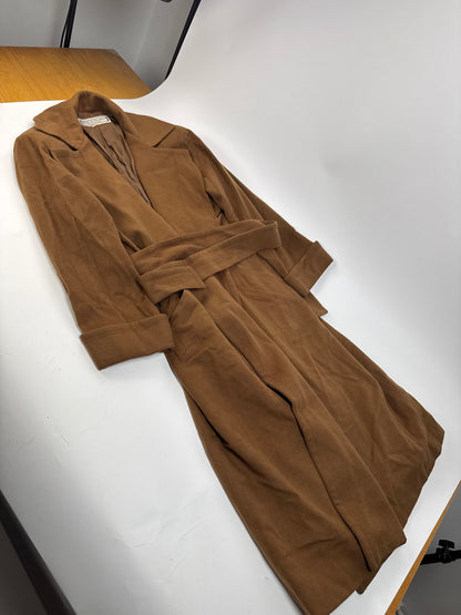 Vintage Yves Saint Laurent Wool Trenchcoat M Brown