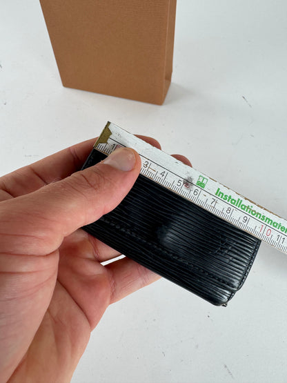 Vintage Louis Vuitton EPI Leather Key Holder Black