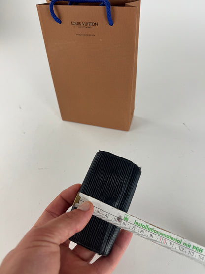 Vintage Louis Vuitton EPI Leather Key Holder Black