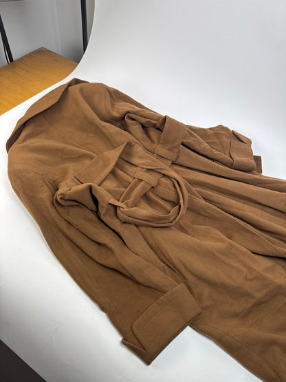 Vintage Yves Saint Laurent Wool Trenchcoat M Brown