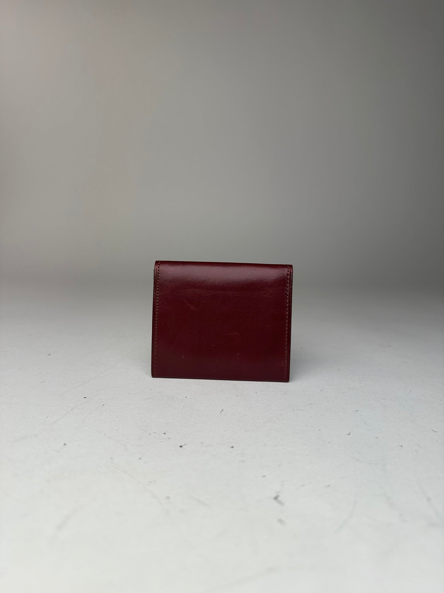 Vintage Yves Saint Laurent Leather Purse Purple