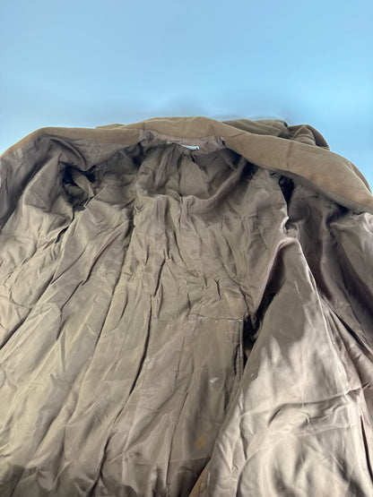 Vintage Yves Saint Laurent Wool Trenchcoat M Brown