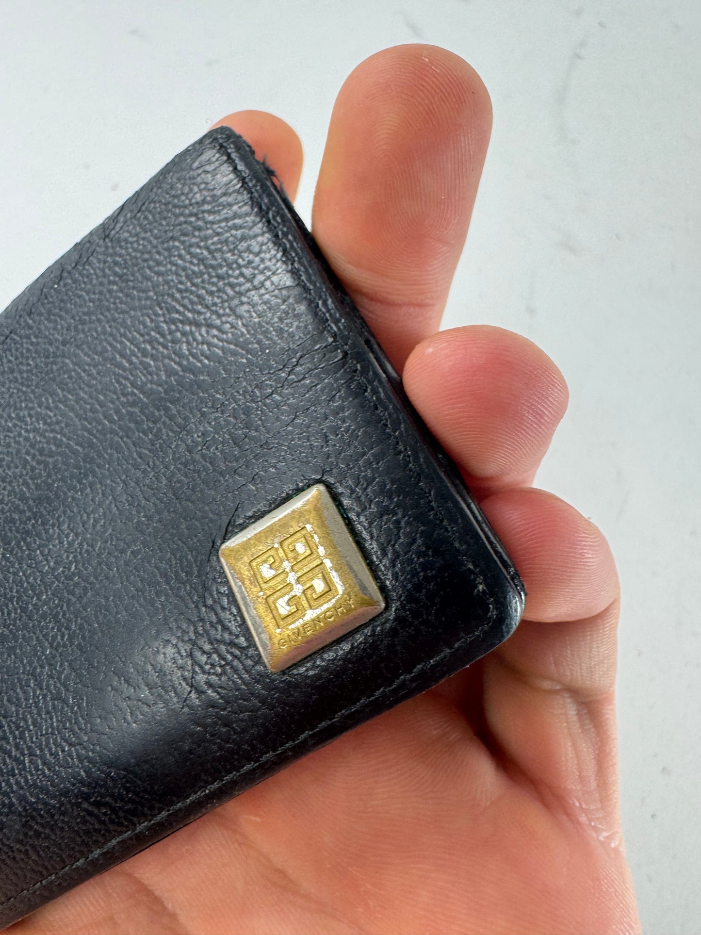 Vintage Givenchy Leather Purse Black