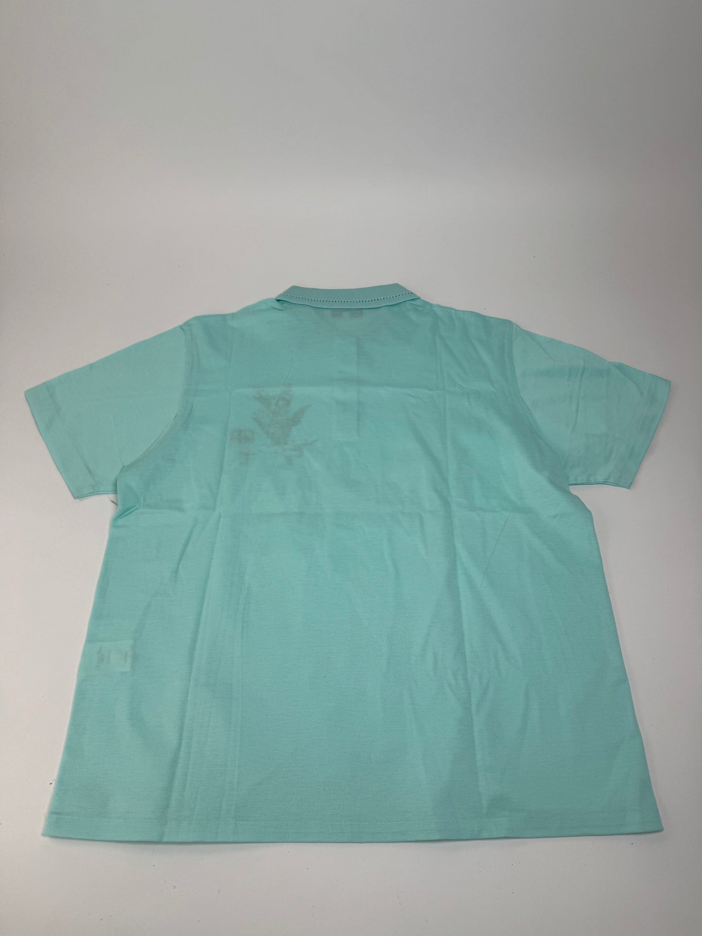 Vintage Dior Polo Shirt Turquoise L
