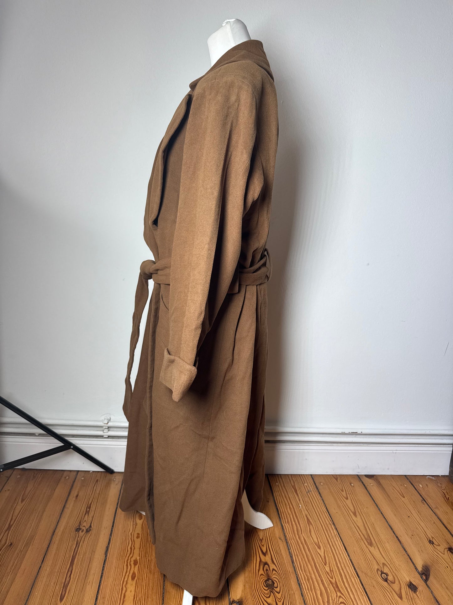 Vintage Yves Saint Laurent Wool Trenchcoat M Brown