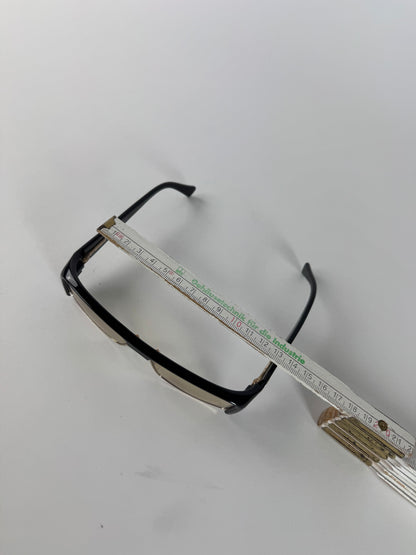 Vintage Gucci Sunglasses Black Brown