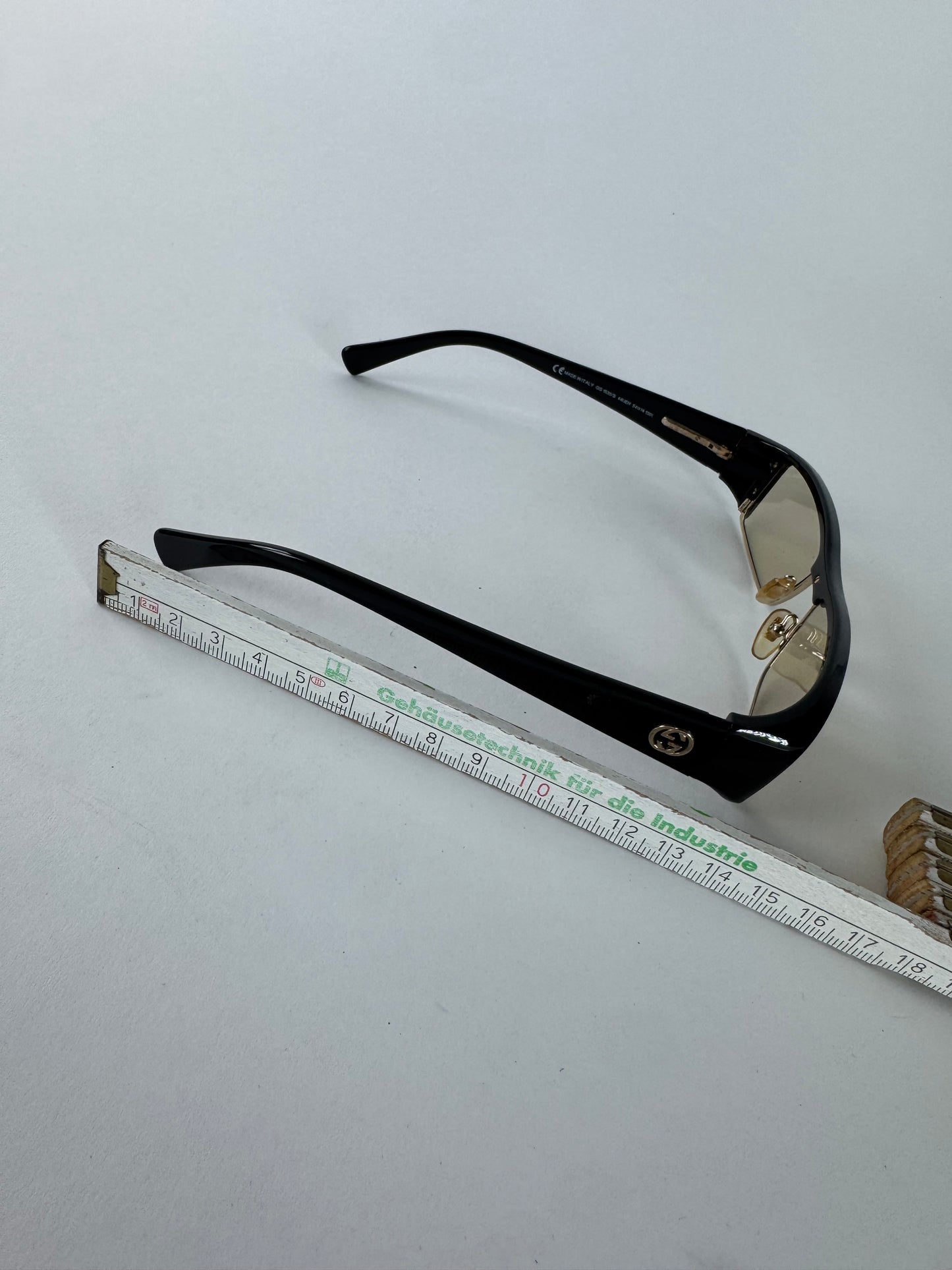 Vintage Gucci Sunglasses Black Brown