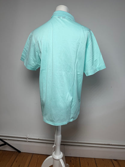 Vintage Dior Polo Shirt Turquoise L