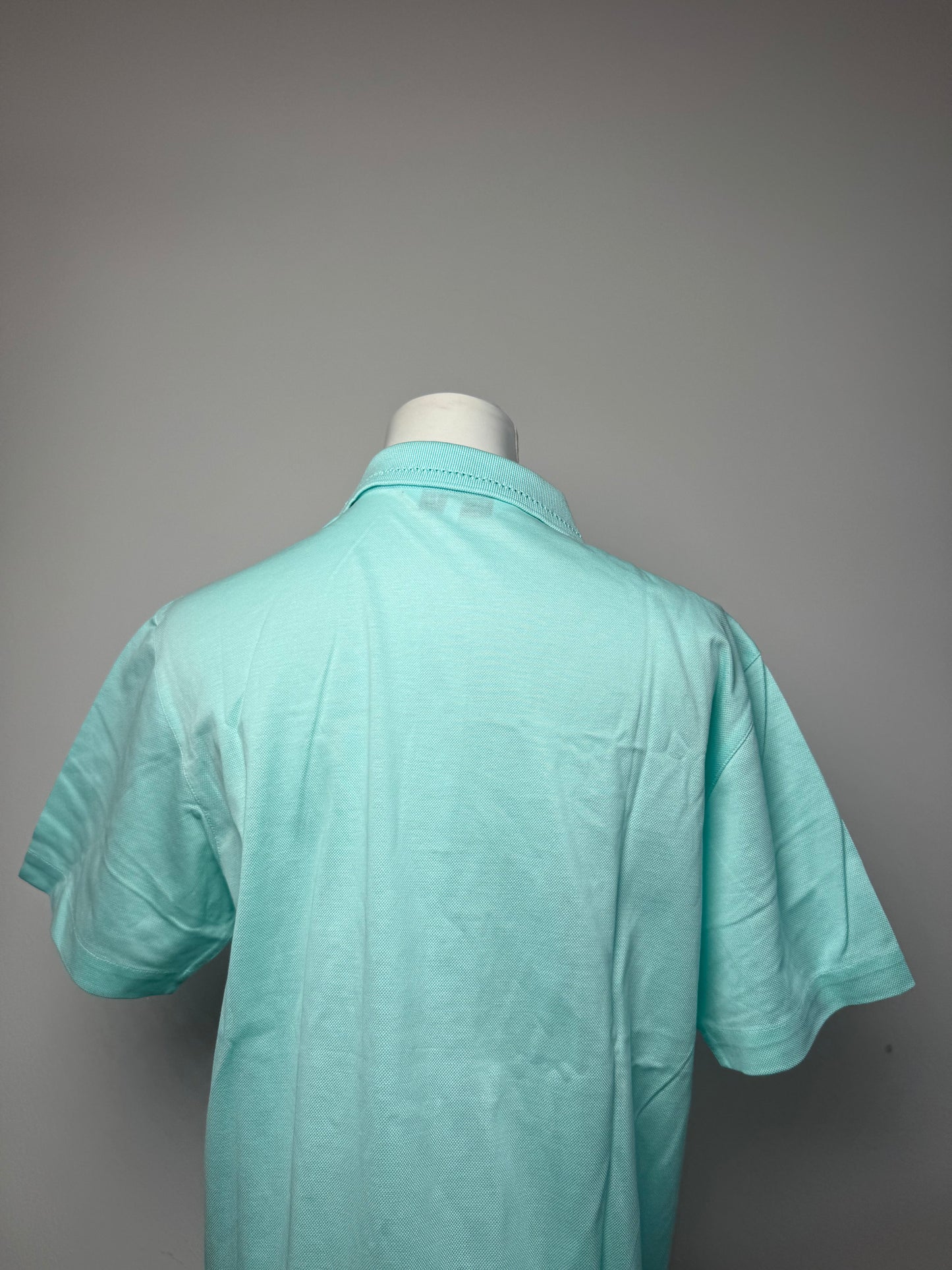 Vintage Dior Polo Shirt Turquoise L