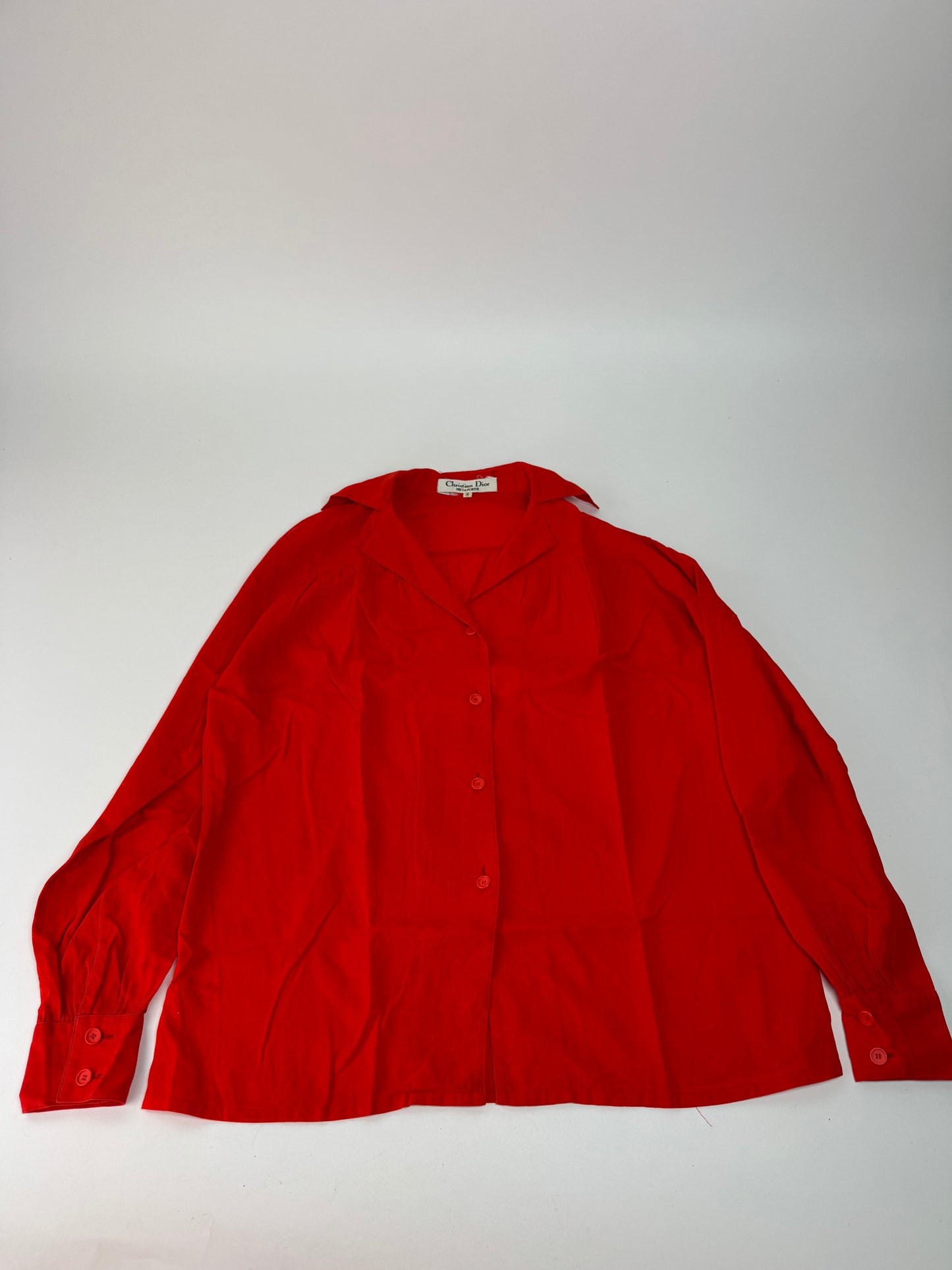 Vintage Dior Shirt Red M