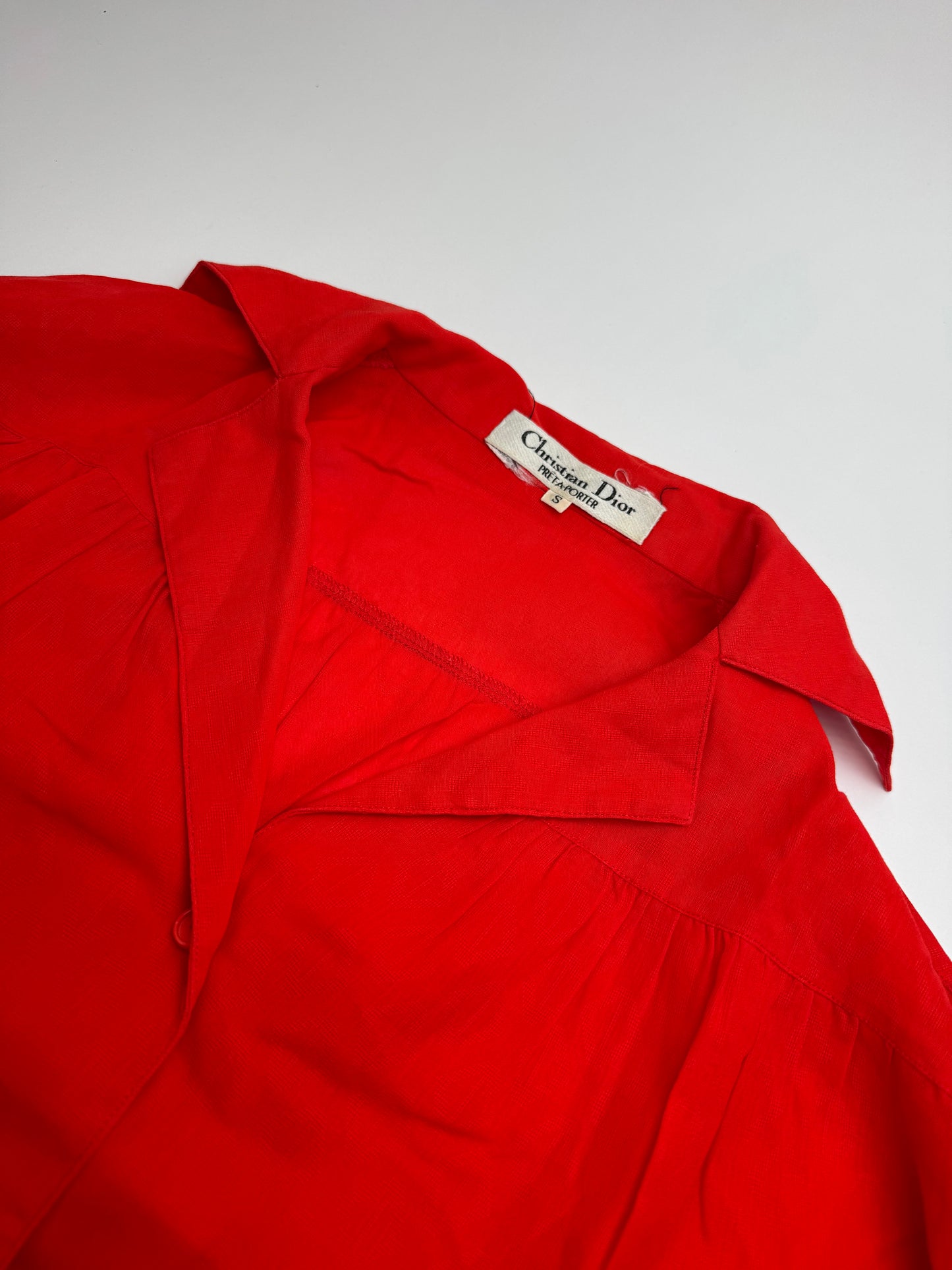 Vintage Dior Shirt Red M