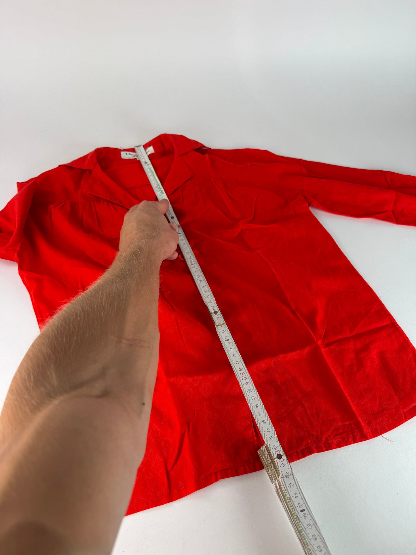 Vintage Dior Shirt Red M