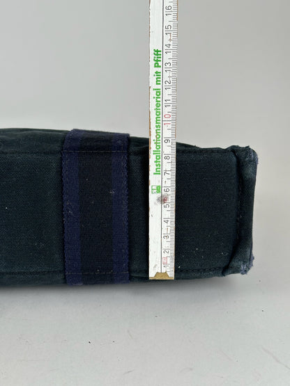 Vintage Hermes Shopper Bag black navy