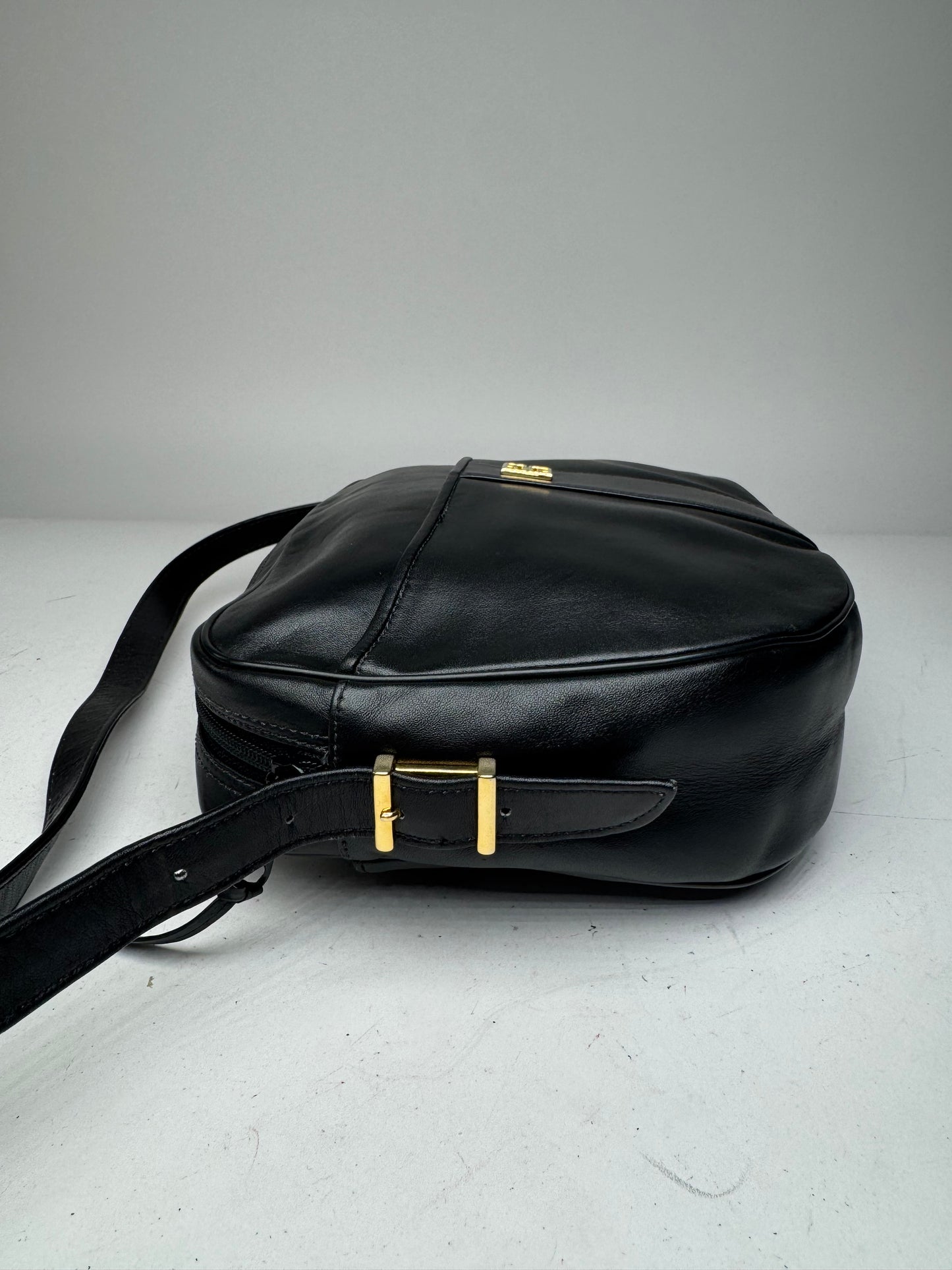 Vintage Givenchy Leather Bag Black